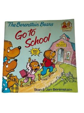 6/$20🎉 ‘THE BERENSTAIN BEARS GO TO SCHOOL’ CHILDREN’S BOOK